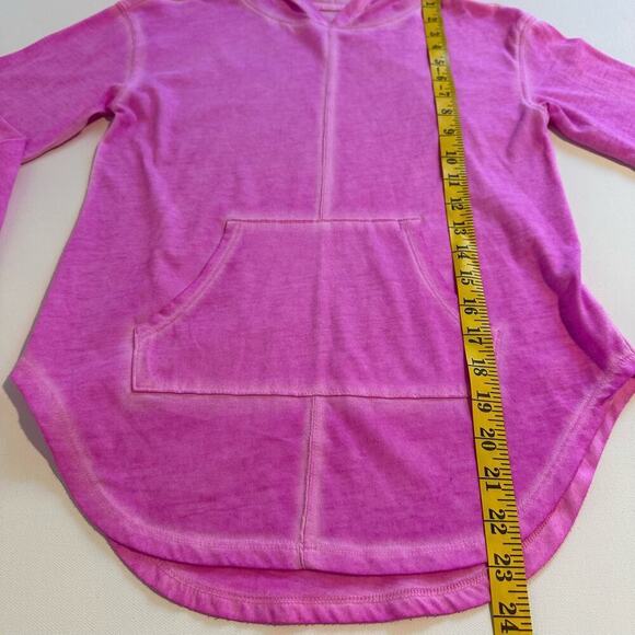 NWT So Long Sleeve Hoodie Sporty Tee Magenta Large - Picture 4 of 6